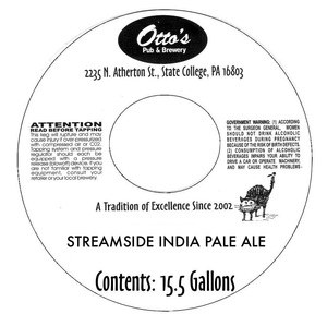 Otto's Pub And Brewery Streamside India Pale Ale