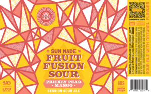 Oakshire Brewing Sun Made Fruit Fusion Prickly Pear Mango March 2023