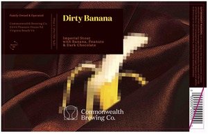 Commonwealth Brewing Co Dirty Banana March 2023
