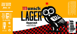 Sanitas Brewing Co. Munich Lager April 2023