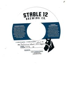 Stable 12 Brewing Company Korkscrew Wheat March 2023
