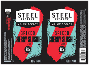 Steel Reserve Spiked Cherry Slushie