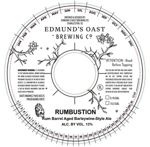 Edmund's Oast Brewing Co. Rumbustion March 2023