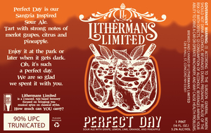 Lithermans Limited Perfect Day April 2023