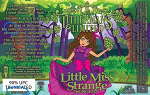 Lithermans Limited Little Miss Strange April 2023