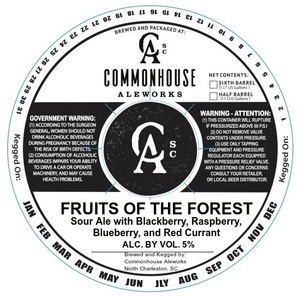Commonhouse Aleworks Fruits Of The Forest