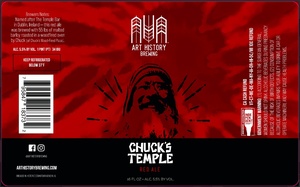 Chuck;s Temple Red Ale April 2023