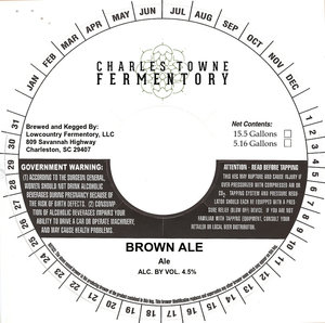 Charles Towne Fermentory Brown Ale April 2023
