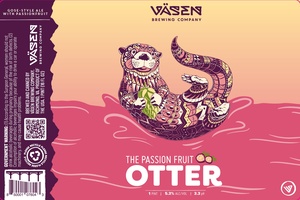 VÄsen Brewing Company The Passion Fruit Otter April 2023