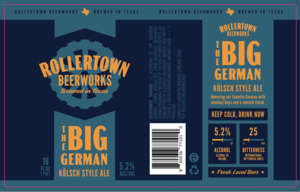 Rollertown Beerworks The Big German April 2023