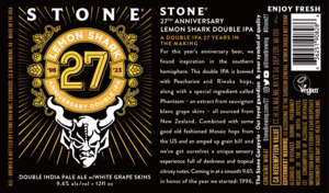 Stone Lemon Shark 27 Anniversary April 2023