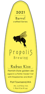 Propolis Brewing Rubus Kiss April 2023