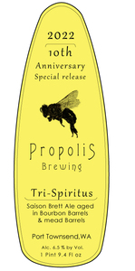 Propolis Brewing Tri Spiritus April 2023