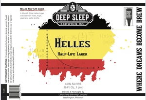 Helles Half Life Lager April 2023