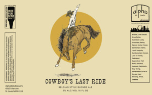 Alphabeta Brewery Cowboys Last Ride