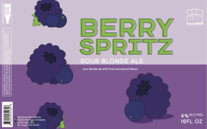 Alpha Brewing Company Berry Spritz April 2023