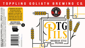 Toppling Goliath Brewing Co. Tg Pils April 2023