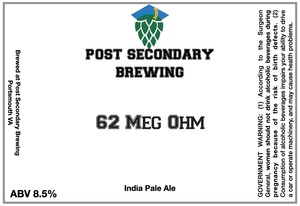 Post Secondary Brewing 62 Meg Ohm