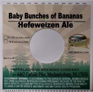 Baby Bunches Of Bananas Hefeweizen Ale April 2023
