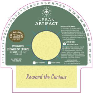 Urban Artifact Squeezebox Strawberry Churro April 2023