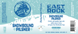 East Rock Brewing Company Snowbound Pilsner