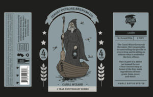Jersey Cyclone Brewing Co. Canal Wizard April 2023