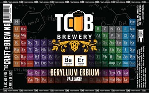 Beryllium Erbium (beer) Pale Lager April 2023