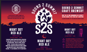 Sound To Summit Night Sky Red Ale April 2023