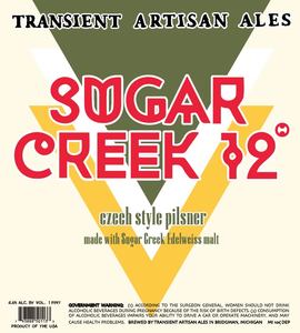 Transient Artisan Ales Sugar Creek 12 April 2023