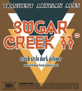 Transient Artisan Ales Sugar Creek 11 April 2023