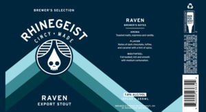 Rhinegeist Raven April 2023