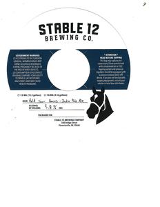 Stable 12 Brewing Company Hold Your Ponies April 2023