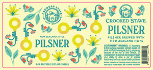 Crooked Stave New Zealand Style Pilsner April 2023