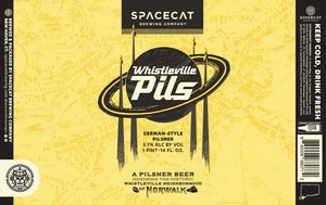 Spacecat Brewing Company Whistleville Pils