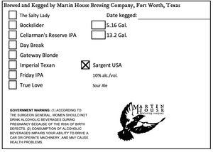 Martin House Brewing Company Sargent Usa
