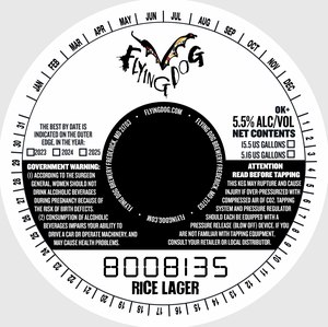 Flying Dog Brewery 8008135 Rice Lager