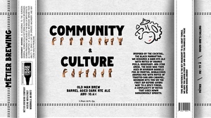 Community & Culture Old Man Brew Barrel Aged Dark Rye Ale April 2023