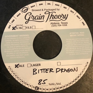 Grain Theory Bitter Dragon April 2023