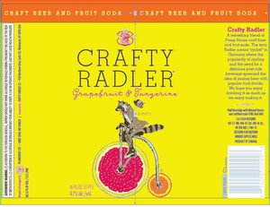 Crafty Radler Grapefruit & Tangerine