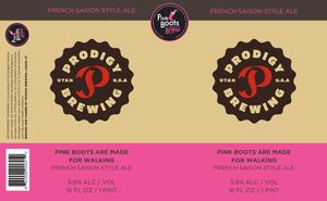 French Saison Style Ale Pink Boots Are Made For Walking