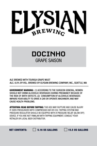 Elysian Brewing Company Docinho
