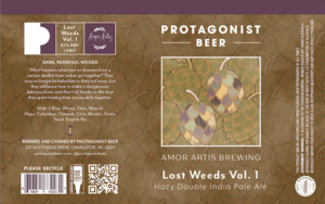 Protagonist Beer Lost Weeds Vol. 1 April 2023