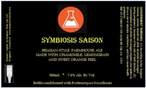 Symbiosis Saison Belgian-style Farmhouse Ale April 2023