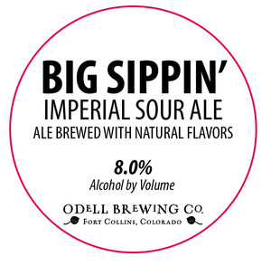 Odell Brewing Co. Big Sippin' May 2023