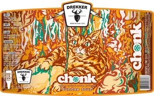 Drekker Brewing Company Chonk Mango, Apricot, Orange Push Pop