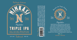 Ninkasi Brewing Company Megalodom Triple IPA April 2023
