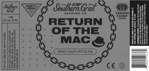 Southern Grist Brewing Co Return Of The Mac