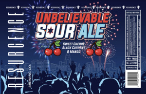 Resurgence Brewing Co. Unbelievable Sour Ale May 2023