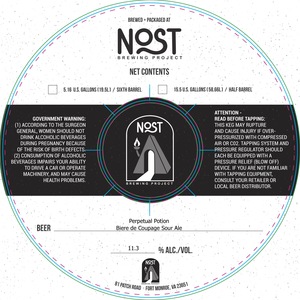 Nost Brewing Project Perpetual Potion April 2023