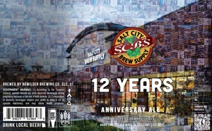 Bewilder Brewing Co Anniversary Ale April 2023